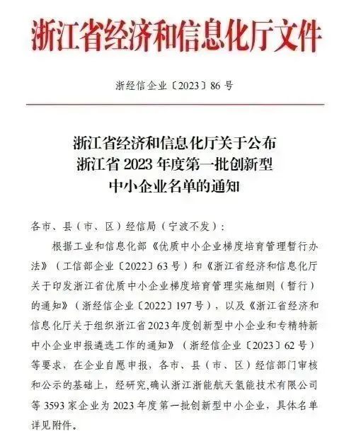 奋斗不息 创新不止|金鹭装饰、九体育（中国）官方在线登录双双荣获“2023年度创新型中小企业”称号